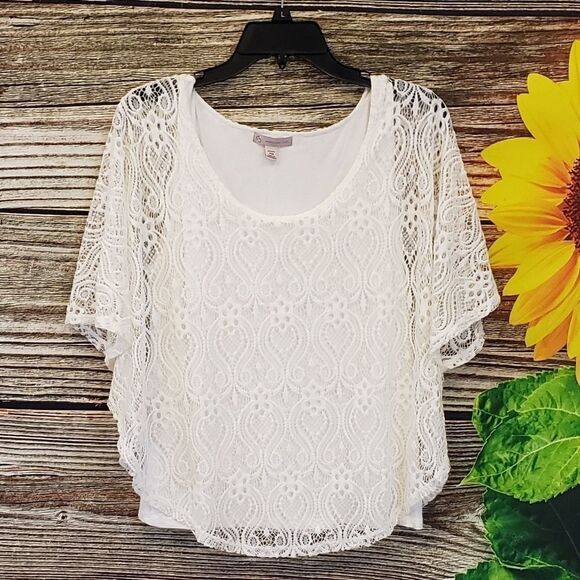 Cb Established 1962 beautiful cream top Size  MP - Picture 1 of 7